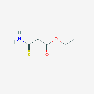 Propan-2-yl 2-carbamothioylacetate