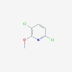 molecular formula C6H5Cl2NO B2597871 3,6-Dichloro-2-methoxypyridine CAS No. 1214391-95-3