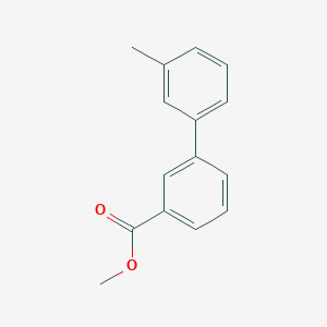 molecular formula C15H14O2 B2597878 Methyl 3-(3-methylphenyl)benzoate CAS No. 128460-74-2