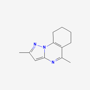 2,5-Dimethyl-6,7,8,9-tetrahydropyrazolo[1,5-a]quinazoline