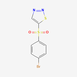 4-Bromophenyl 1,2,3-thiadiazol-5-yl sulfone