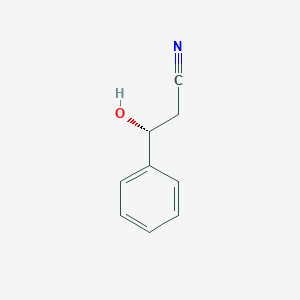 molecular formula C9H9NO B2598042 (R)-3-Hydroxy-3-phenylpropanenitrile CAS No. 73627-97-1