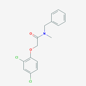 molecular formula C16H15Cl2NO2 B259813 N-benzyl-2-(2,4-dichlorophenoxy)-N-methylacetamide 