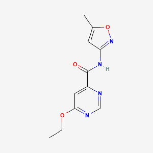6-ethoxy-N-(5-methylisoxazol-3-yl)pyrimidine-4-carboxamide