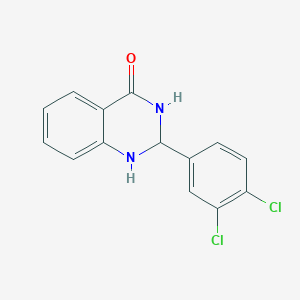 2-(3,4-Dichlorophenyl)-1,2,3,4-tetrahydroquinazolin-4-one