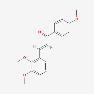 B2598185 (E)-3-(2,3-dimethoxyphenyl)-1-(4-methoxyphenyl)prop-2-en-1-one CAS No. 18778-38-6