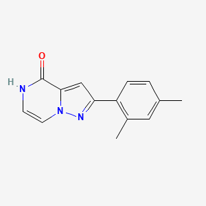 2-(2,4-dimethylphenyl)pyrazolo[1,5-a]pyrazin-4(5H)-one