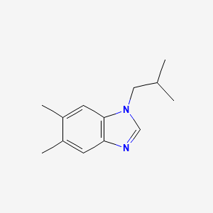 5,6-Dimethyl-1-(2-methylpropyl)benzimidazole