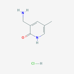 3-(Aminomethyl)-5-methyl-1,2-dihydropyridin-2-one hydrochloride