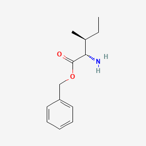 molecular formula C13H19NO2 B2598281 L-Isoleucine, phenylmethyl ester CAS No. 16652-75-8; 42406-72-4