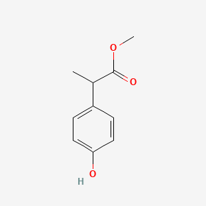 molecular formula C10H12O3 B2598340 Methyl 2-(4-hydroxyphenyl)propanoate CAS No. 65784-33-0