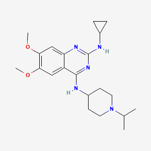 molecular formula C21H31N5O2 B2598376 ZT-12-037-01 