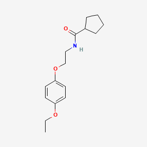 N-(2-(4-ethoxyphenoxy)ethyl)cyclopentanecarboxamide