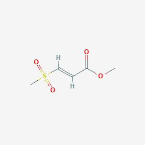 molecular formula C5H8O4S B2598406 Methyl 3-methanesulfonylprop-2-enoate CAS No. 247916-18-3