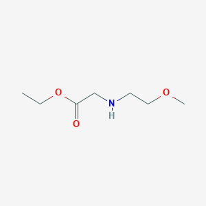 molecular formula C7H15NO3 B2598695 Ethyl [(2-methoxyethyl)amino]acetate CAS No. 66935-31-7