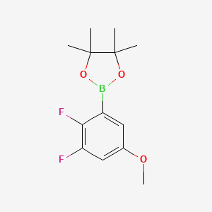 2,3-Difluoro-5-methoxyphenylboronic acid, pinacol ester