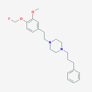 1-(4-(Fluoromethoxy)-3-methoxyphenethyl)-4-(3-phenylpropyl)piperazine