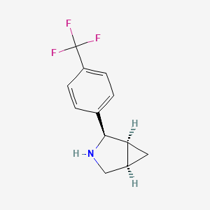 (1S,2R,5R)-2-[4-(Trifluoromethyl)phenyl]-3-azabicyclo[3.1.0]hexane
