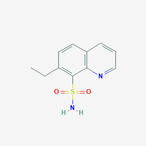 7-Ethylquinoline-8-sulfonamide