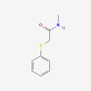 molecular formula C9H11NOS B2598794 N-甲基-2-苯基硫基乙酰胺 CAS No. 18732-32-6
