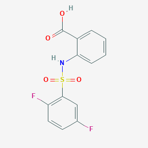 2-(2,5-Difluorobenzenesulfonamido)benzoic acid