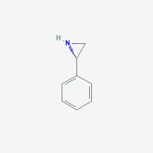 molecular formula C8H9N B2598813 (2R)-2-phenylaziridine CAS No. 18142-08-0; 25260-42-8