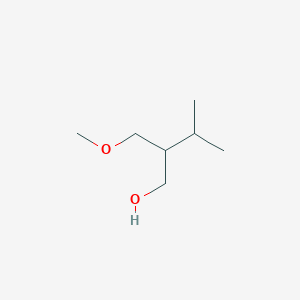 molecular formula C7H16O2 B2598814 2-(Methoxymethyl)-3-methylbutan-1-ol CAS No. 785803-82-9