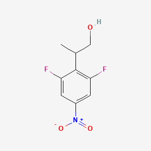 2-(2,6-Difluoro-4-nitrophenyl)propan-1-ol