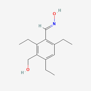 2,4,6-Triethyl-3-(hydroxymethyl)benzaldehyde oxime
