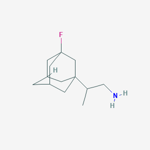 2-(3-Fluoro-1-adamantyl)propan-1-amine