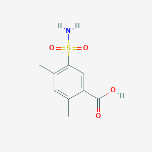 2,4-Dimethyl-5-sulfamoylbenzoic acid