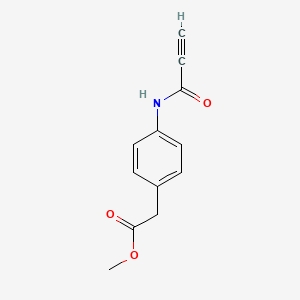 Methyl 2-[4-(prop-2-ynamido)phenyl]acetate