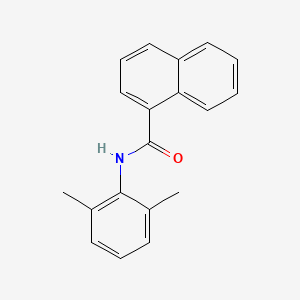 molecular formula C19H17NO B2599220 N-(2,6-Dimethylphenyl)-1-naphthamide CAS No. 303187-82-8