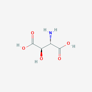 molecular formula C4H7NO5 B025993 (3R)-3-hydroxy-L-aspartic acid CAS No. 7298-98-8