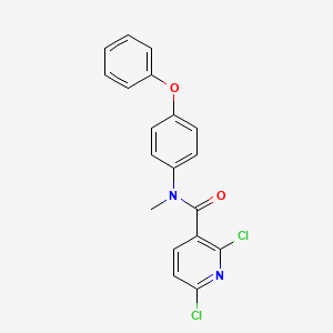 2,6-dichloro-N-methyl-N-(4-phenoxyphenyl)pyridine-3-carboxamide