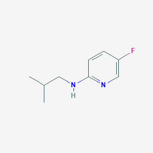 5-fluoro-N-(2-methylpropyl)pyridin-2-amine