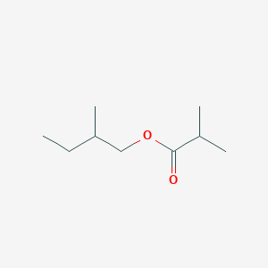 molecular formula C9H18O2 B025998 2-Methylbutyl isobutyrate CAS No. 2445-69-4