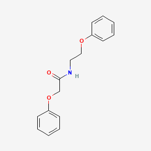 molecular formula C16H17NO3 B2599819 2-phenoxy-N-(2-phenoxyethyl)acetamide CAS No. 1105208-78-3
