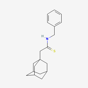 2-(1-adamantyl)-N-benzylethanethioamide