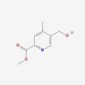 Methyl 5-(hydroxymethyl)-4-methylpyridine-2-carboxylate