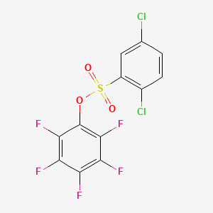 2,3,4,5,6-Pentafluorophenyl 2,5-dichlorobenzenesulfonate