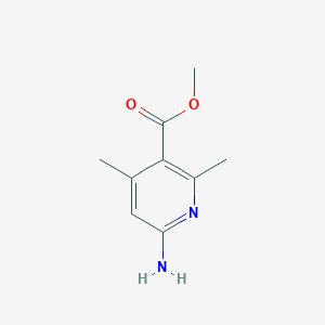 molecular formula C9H12N2O2 B2600022 Methyl 6-amino-2,4-dimethylpyridine-3-carboxylate CAS No. 1263059-49-9