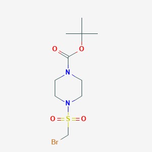 Tert-butyl 4-bromomethanesulfonylpiperazine-1-carboxylate