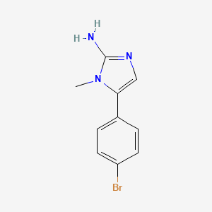 5-(4-Bromophenyl)-1-methyl-1H-imidazol-2-ylamine