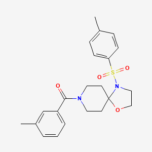 m-Tolyl(4-tosyl-1-oxa-4,8-diazaspiro[4.5]decan-8-yl)methanone