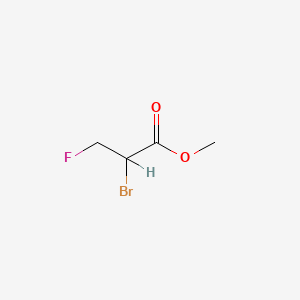 2-Bromo-3-fluoropropionic acid methyl ester