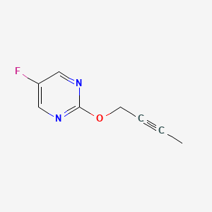 2-(But-2-yn-1-yloxy)-5-fluoropyrimidine