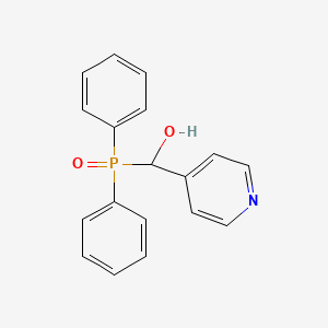 (Diphenylphosphoryl)(pyridin-4-yl)methanol