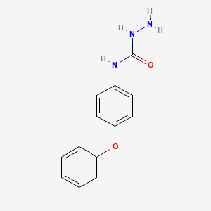 molecular formula C13H13N3O2 B2600393 3-amino-1-(4-phenoxyphenyl)urea CAS No. 860784-76-5