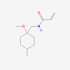N-[(1-Methoxy-4-methylcyclohexyl)methyl]prop-2-enamide